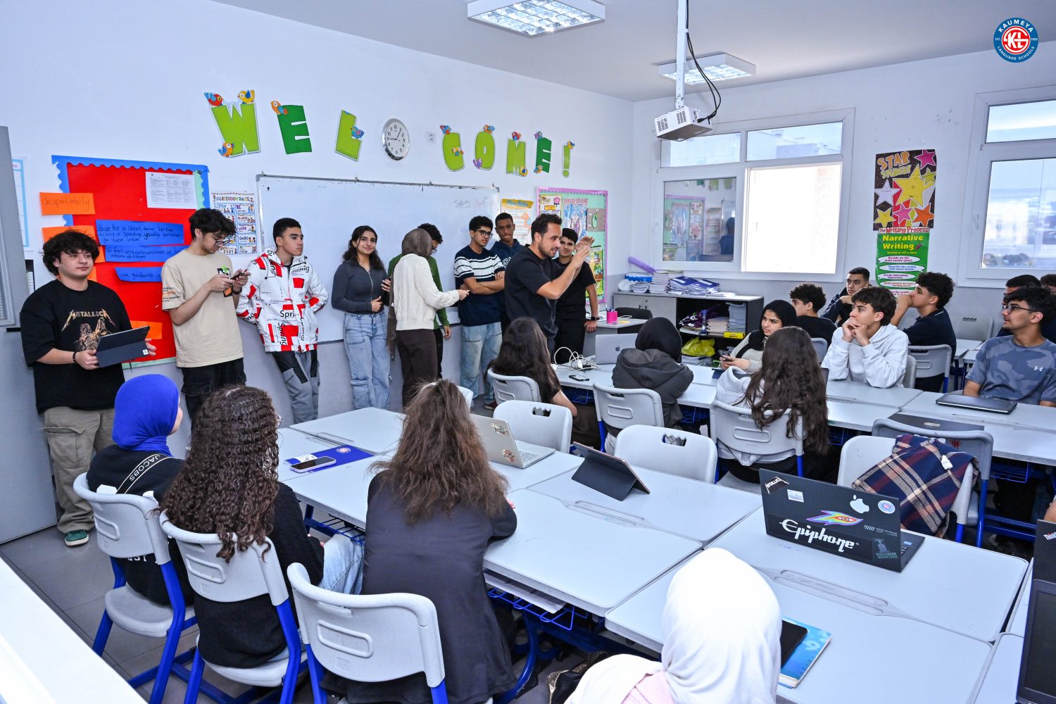 An AI For Students session in progress